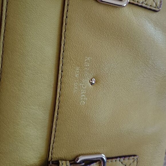 Kate Spade Allen Street Neil Leather Crossboy in Sultan Yellow - Picture 5 of 10